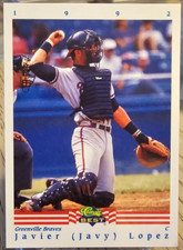 1992 Classic Best Javy Lopez #117 Atlanta Braves