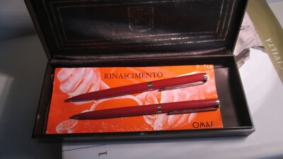 OMAS ----TWO BALLPOINT PENS OMAS RINASCIMENTO VINTAGE