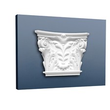 Orac Decor K251 LUXXUS Stuck Pilaster Kapitell Wand-Dekor-Element Stuckgesims