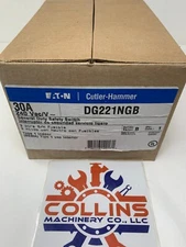Eaton Cutler-Hammer DG221NGB Fusible Safety Switch 240VAC30A 2P 3W NEMA 1