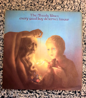 The Moody Blues: Every Good Boy Deserves Favour. Vinyl LP Record. THS 5.