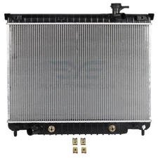 2458 Aluminum Radiator For 2002-2009 Chevy Trailblazer/GMC Envoy 4.2L l6 4-Door