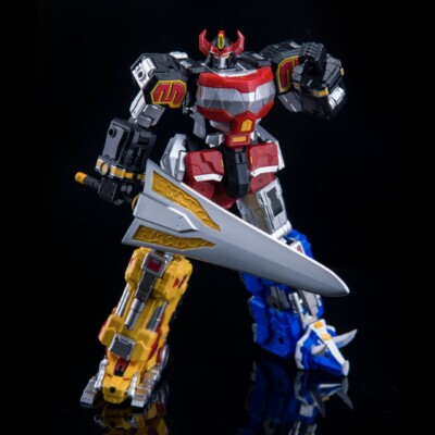 New Lucky Cat Micro Cosmos MC-03 Mini Beast Lord Meagzord set of 5 Action Figure