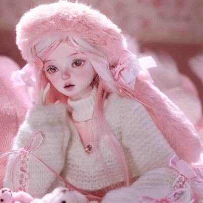 Lovely 1/4 BJD Doll Ball Joint Doll Resin Girl Handmade Birthday Gift Bare Doll