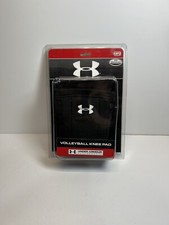 Under Armour Volleyball Knee Pads Medium Black MPZ w/ Moisture Transport System