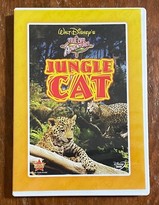 Walt Disney's True Life Adventures Jungle Cat DVD 1960 Nature Documentary