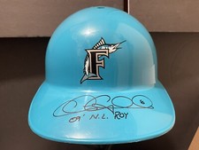 Chris Coghlan Signed Florida Marlins Replica Batting Helmet (Schwartz)