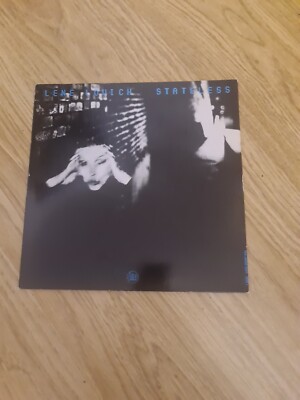 Lene Lovich - Stateless  Red vinyl  really nice example 