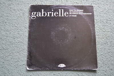 Gabrielle   Baby I've Changed 12'' Vinyl 1996 Promo Go! Beat   Gab 99