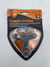 Sofsole Track Spikes 3/16 Needle Steel 14 Spikes Wrench Included Brand New