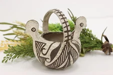 Native American Vintage Acoma Pueblo Friendship Basket #54744