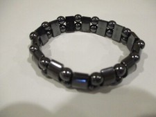 Natural Stone Hematite Unisex Magnetic Weight Loss Bracelet