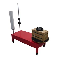 Dia. 15.7'' Electric Stretch Film Wrapping Machine Wrap-around Film Baler 110V