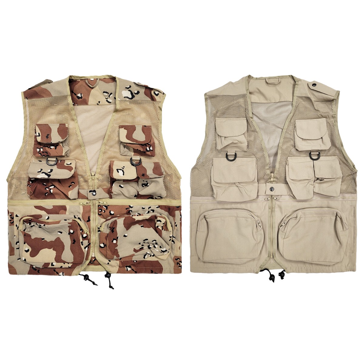 Army Vest Combat Tactical Military Desert Camo Fishing Hunting