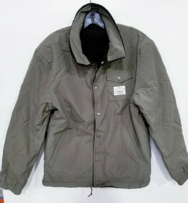 Poler Reversible Willow Coaches Jack - Sz Lg - Green/Black