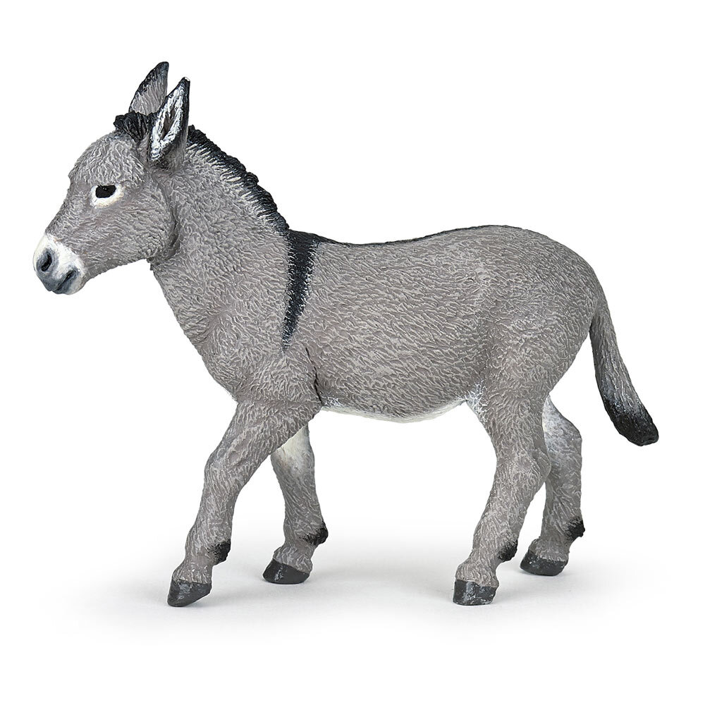 Игрушечная фигурка ослика PAPO Farmyard Friends Provence серый 51179 2590₽