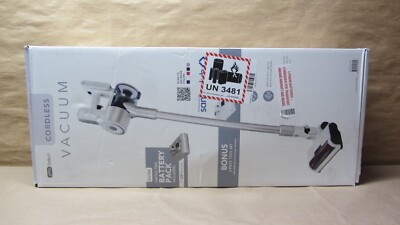 ePro Select Cordless Vacuum with Removable Battery, White