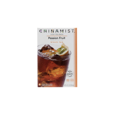 China Mist Passion Fruit Iced Tea Bags, 4-Count Box