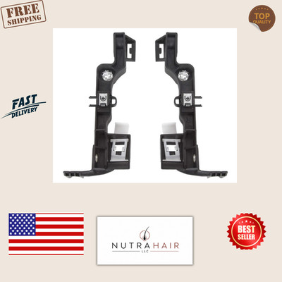 HECASA Pair Headlight Lamp Mounting Bracket   Durable Replacement Headlight Supp