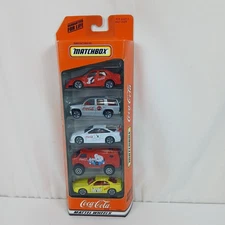 Matchbox Coca Cola 5 pack 35999  *New* 5 Pack Gift Set, Mattel Wheels