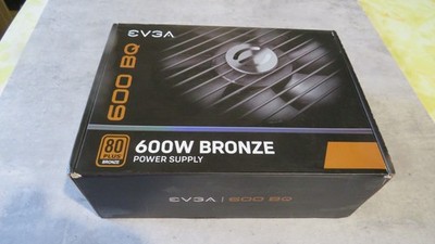 EVGA 600BQ 80 Plus Bronze 600W Modular Design Ultra-Quiet 120mm FDB Fan