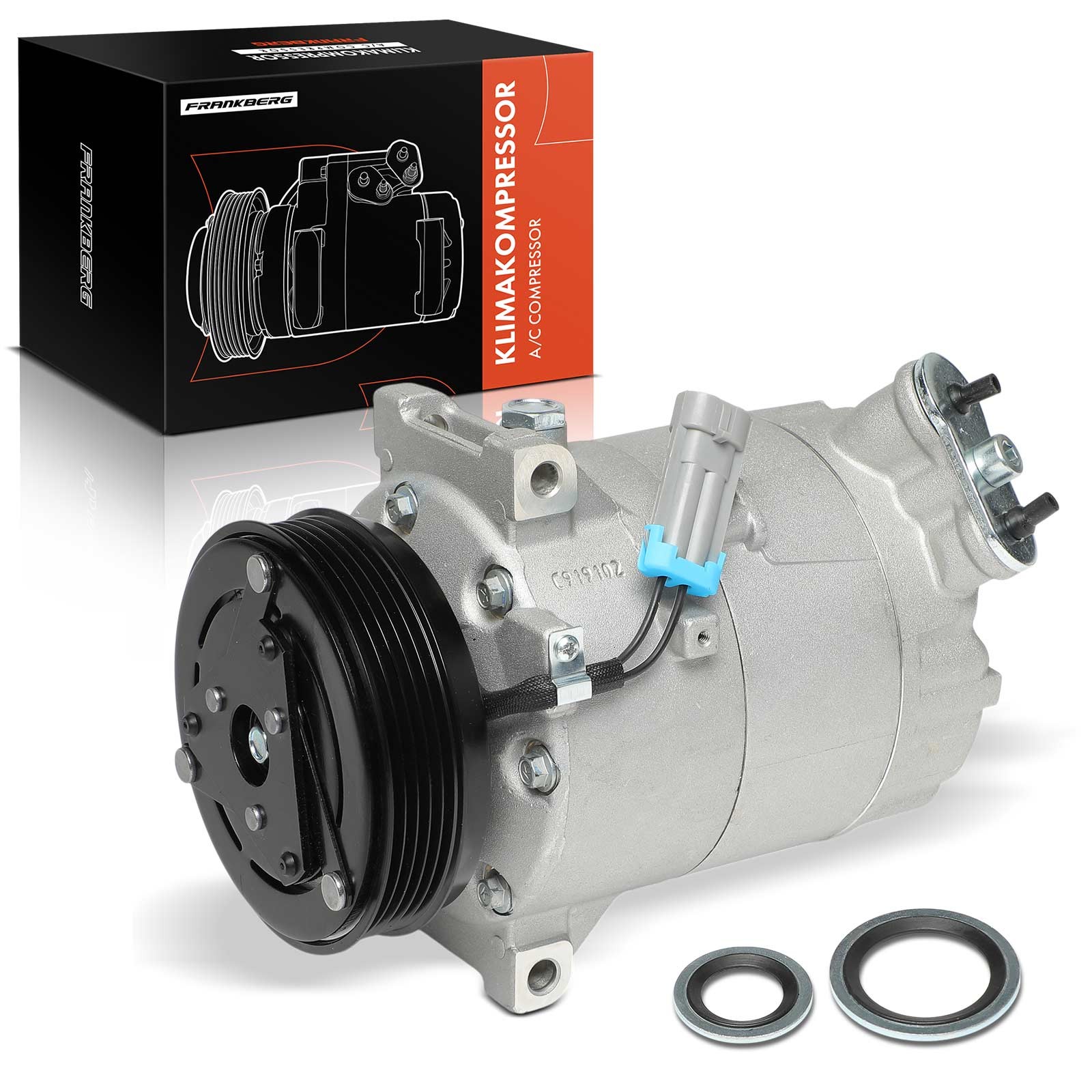 FRANKBERG Air Conditioning Compressor for Opel Astra 00-09 Vauxhall Astra 98-05