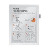 Durable Magnetrahmen Duraframe® Magnetic Note Silber A4, 1 St.