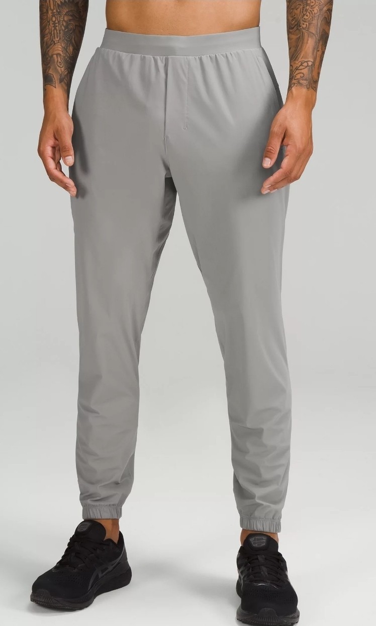 Lululemon Men's Surge Jogger Pant Medium, Gray NWOT, SHORT 28IN inseam
