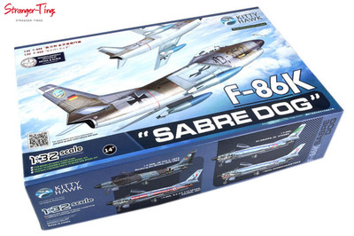 Kitty Hawk 1/32 F-86K Sabre Dog Modellbausatz