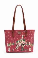 Mickey Mouse Family Christmas Dooney & Bourke Tote Bag  2025