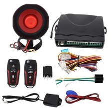 Car Keyless Entry System, Universal 12V Auto Car Security System Burglar Alarm