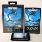 Ecco the Dolphin Sega Genesis Complete CIB! Authentic! Very Good Condition!
