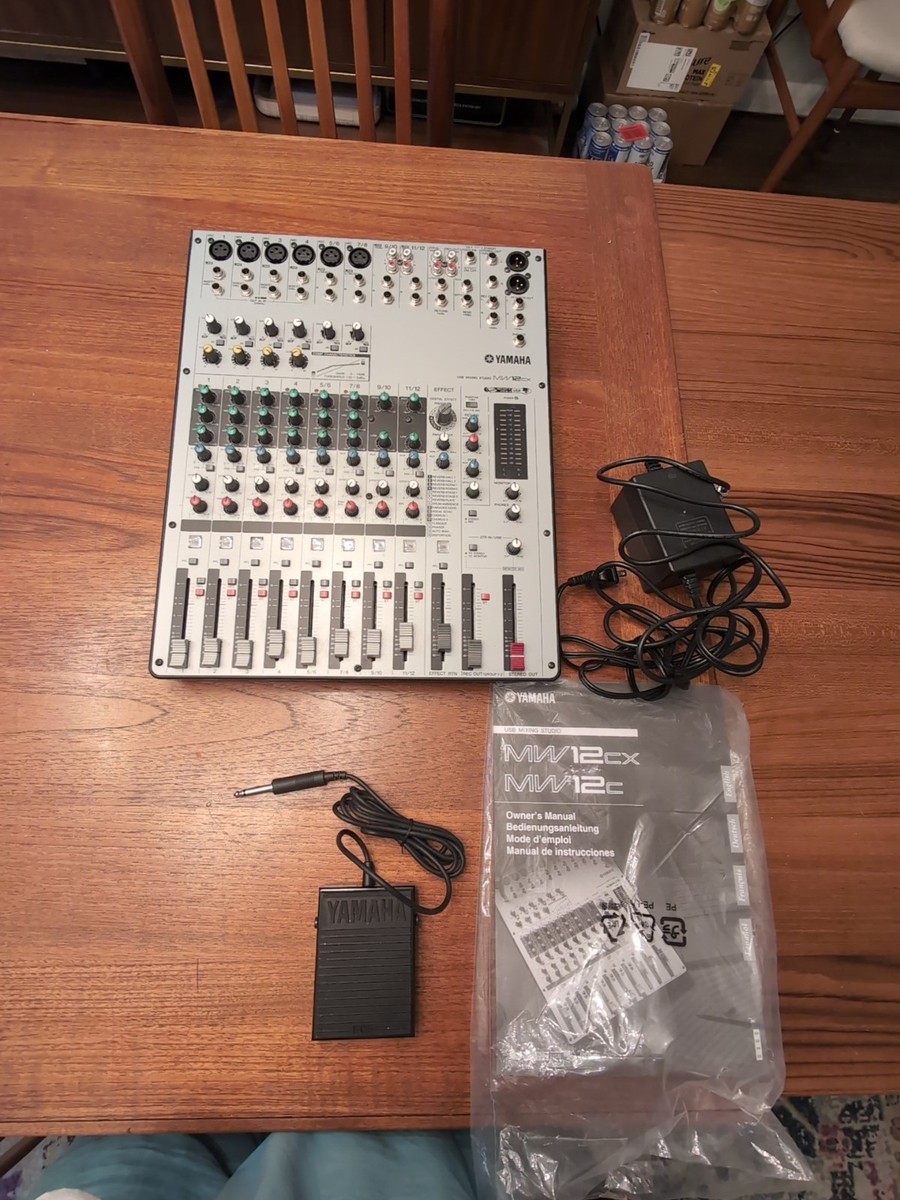 Tested Yamaha MW12CX Gray Portable 12-Channel USB Studio Recording