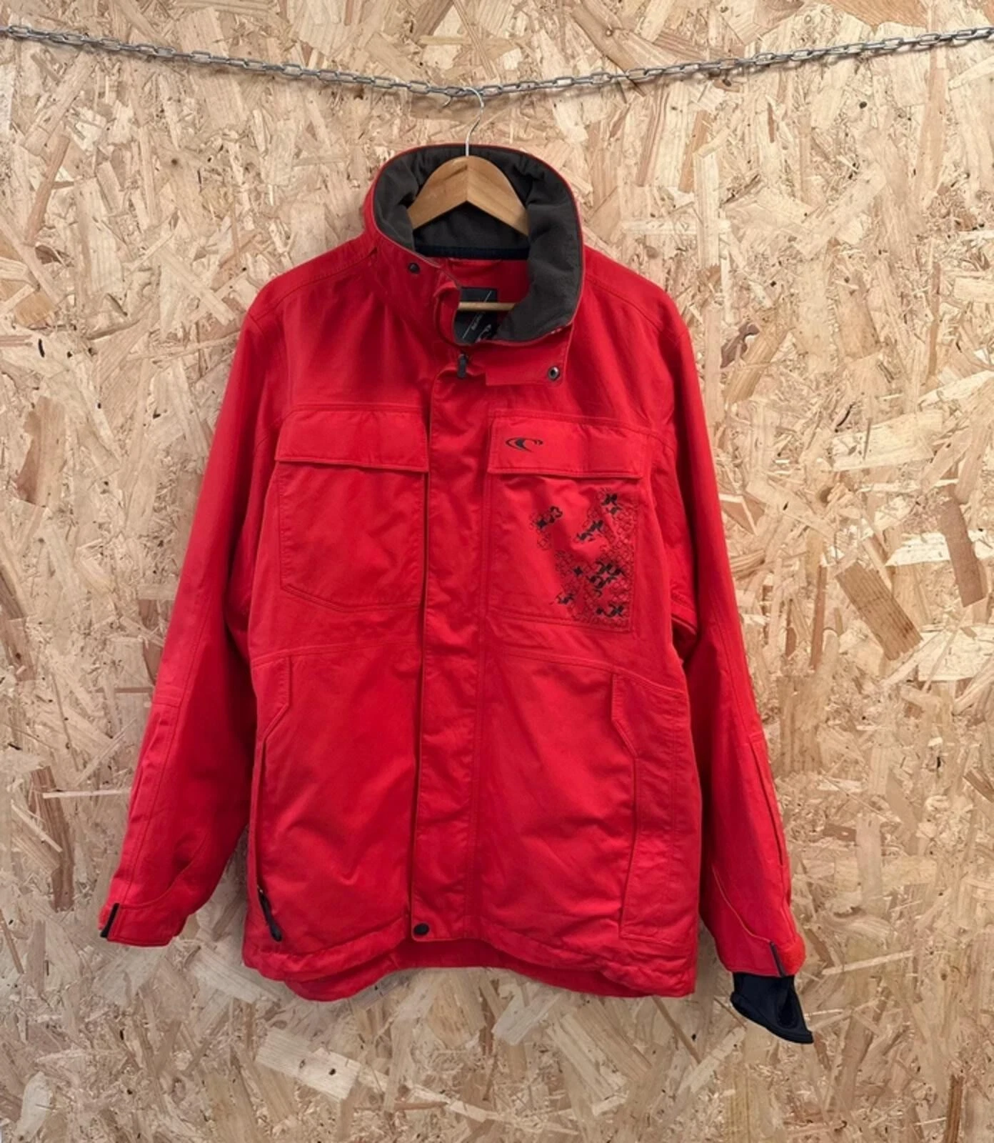 O’Neil snow jacket goretex red men’s large full zip
Opens in a new window or tab