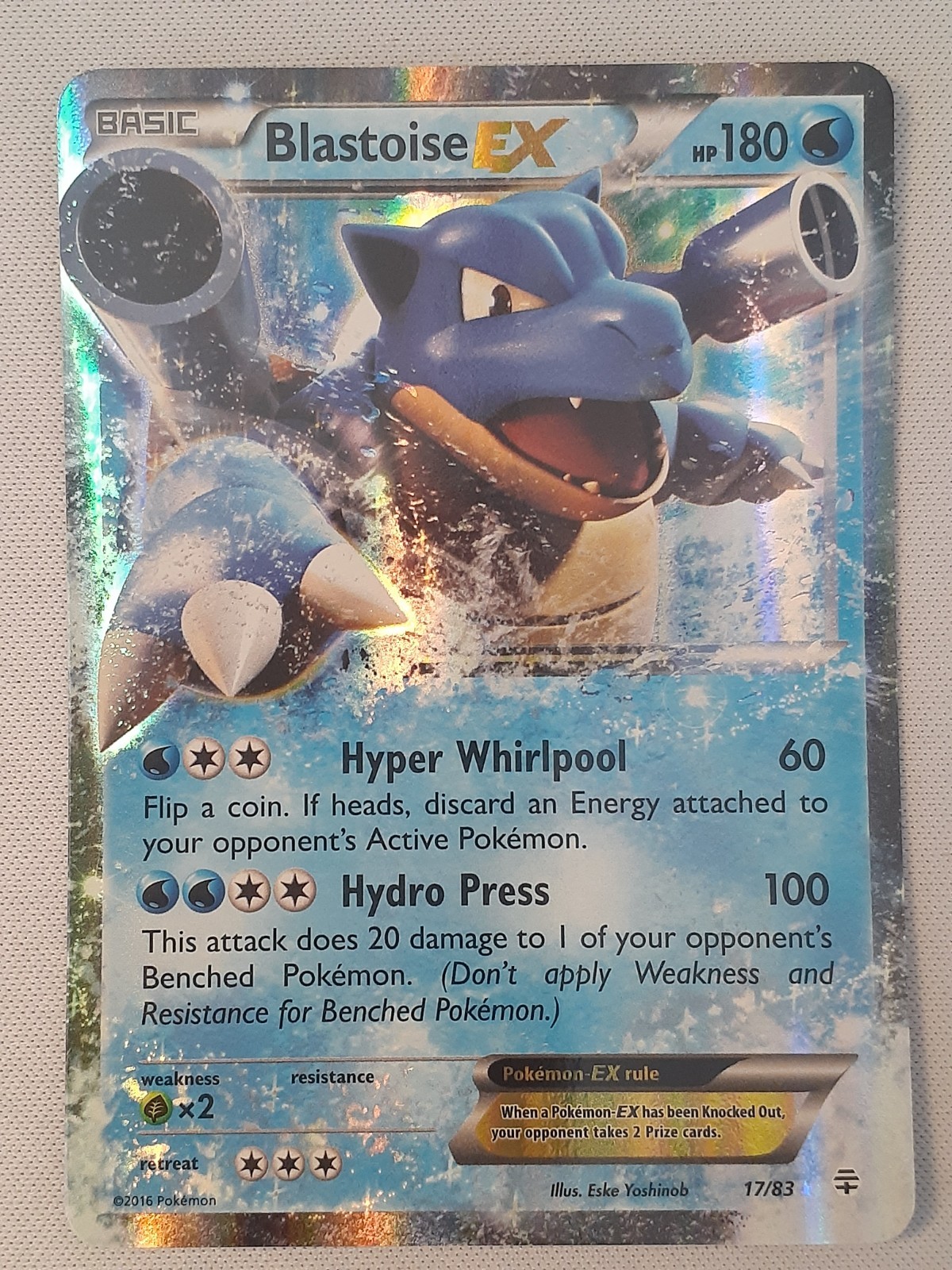  Blastoise EX Generations 17 *NM/LP* 