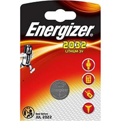 Аккумуляторная батарея Energizer CR2032 литиевая 30 Вольт Einwegbatterie Knopfzelle 1 Stck 1890₽