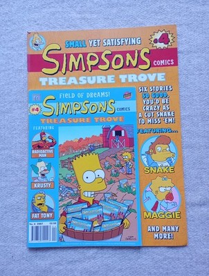 Simpsons Treasure Trove #4 2007 Bongo Comic & Original Poster Set COMPLETE