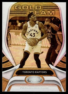 2021-22 Panini Certified Pascal Siakam Toronto Raptors #28