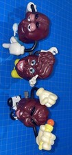 The California Raisins 3 Walking Wind Up Raisin Toys