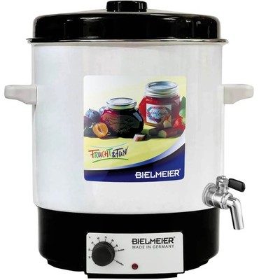 BIELMEIER Einkochautomat einwecken Emaille 29 Liter 2000 W Auslaufhahn BHG 680.2
