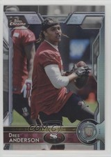 2015 Topps Chrome Rookies Refractor Dres Anderson #169 1m8