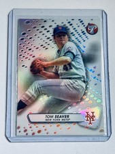 2023 Topps Pristine Refractor SP Tom Seaver New York Mets HOF