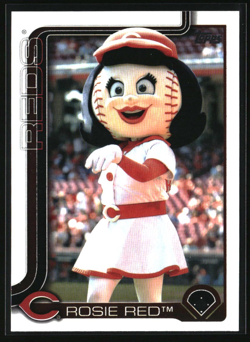 Rosie カード 2025 Topps Mascots Rosie Red #M-23 Cincinnati Reds | eBay