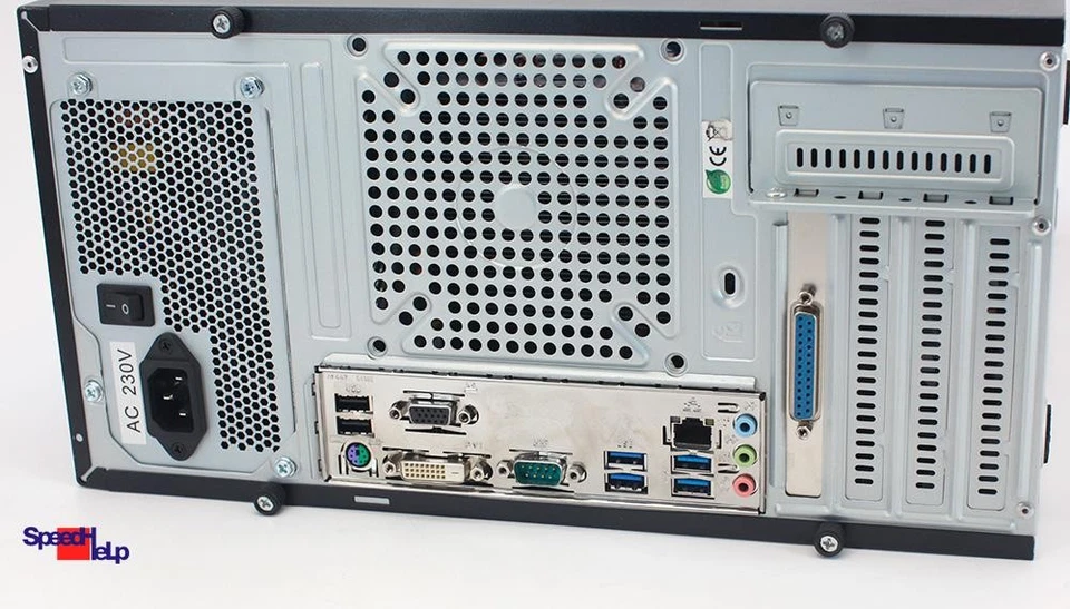 PC Ordenador GIGABYTE GA-H81M-D2V Intel Core i7-4790 SSD Paralelo Puerto Lpt Win - Imagen 3 de 4