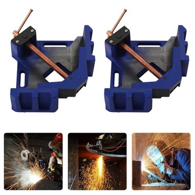 2 Pcs Right Angle Clamp, 90 Degree Holder Welding Clamp, 4'' Jaw Welder Welding.