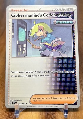 Ciphermaniac's Codebreaking TEF 145/162 Pokémon SV05: Temporal Forces Uncommon