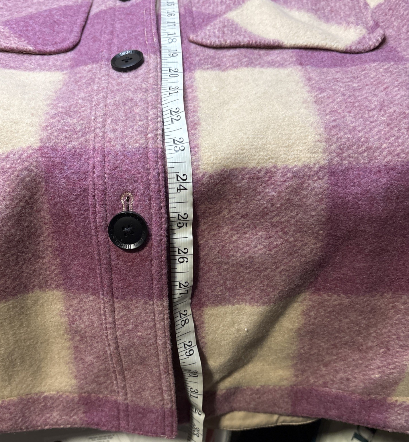 Bcbg Generation Mid Length Jacket Size Medium Pin… - image 6