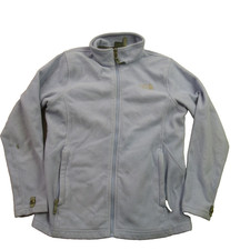 North Face Jacket Girls Large 14/16 Long Sleeve Pockets Full Zip Purple
