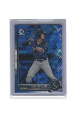 2022 Bowman Draft Sapphire Edition #BDC-30 Jonatan Clase B12R1C128