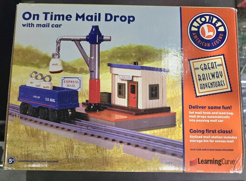 Lionel Learning Curve On Time Mail Drop 92105 Nuevo de Lote Antiguo | Condition: Used